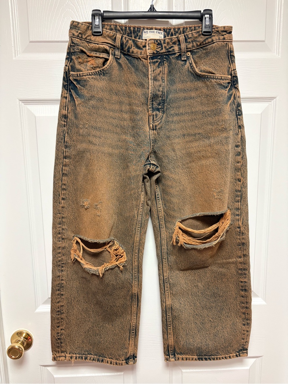 FP We The Free Distressed Jeans